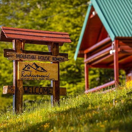 Mountain House Komovi-Radunovic Andrijevica Esterno foto