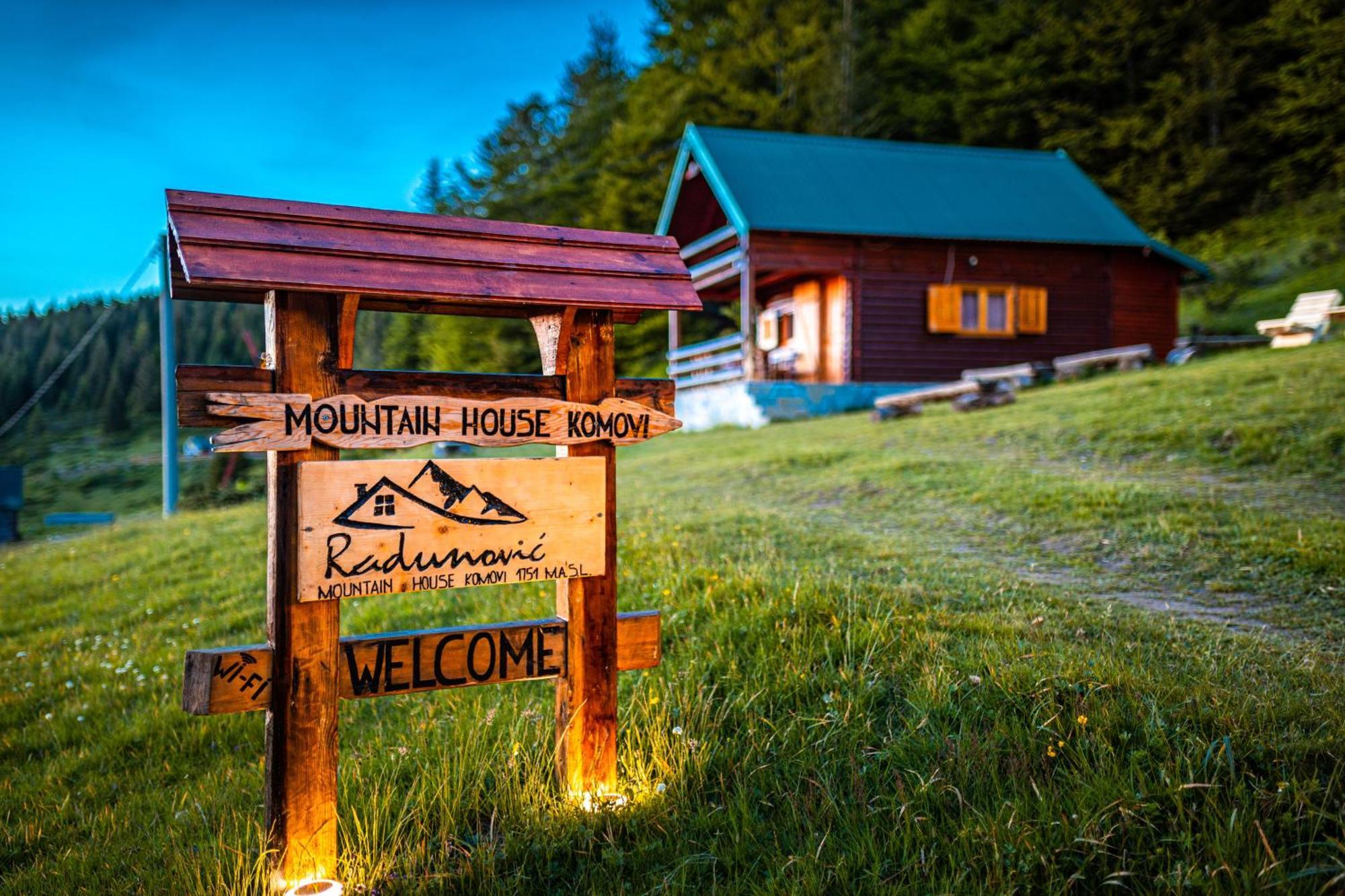 Mountain House Komovi-Radunovic Andrijevica Esterno foto